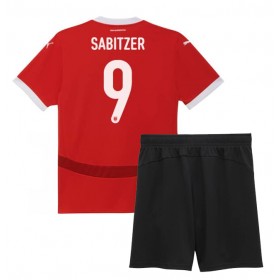 Österreich Marcel Sabitzer #9 Heimtrikot EM 2024 Kurzarm (+ kurze hosen)